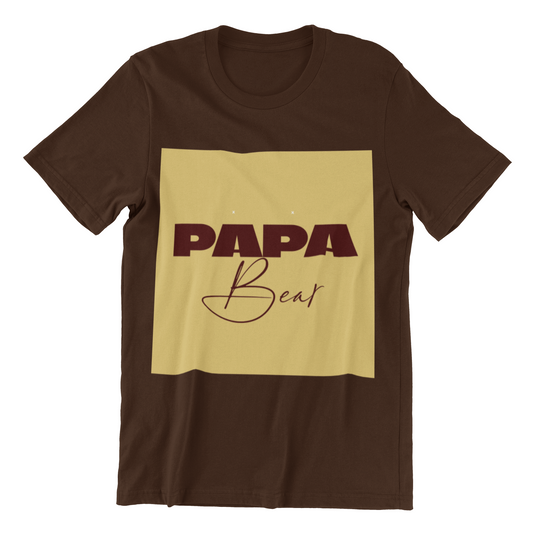 Papa Bear Tee – Celebrating Fatherhood with Purpose
